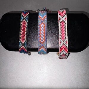 Colorful Woven Friendship Bracelets